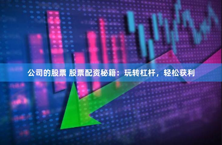 公司的股票 股票配资秘籍：玩转杠杆，轻松获利